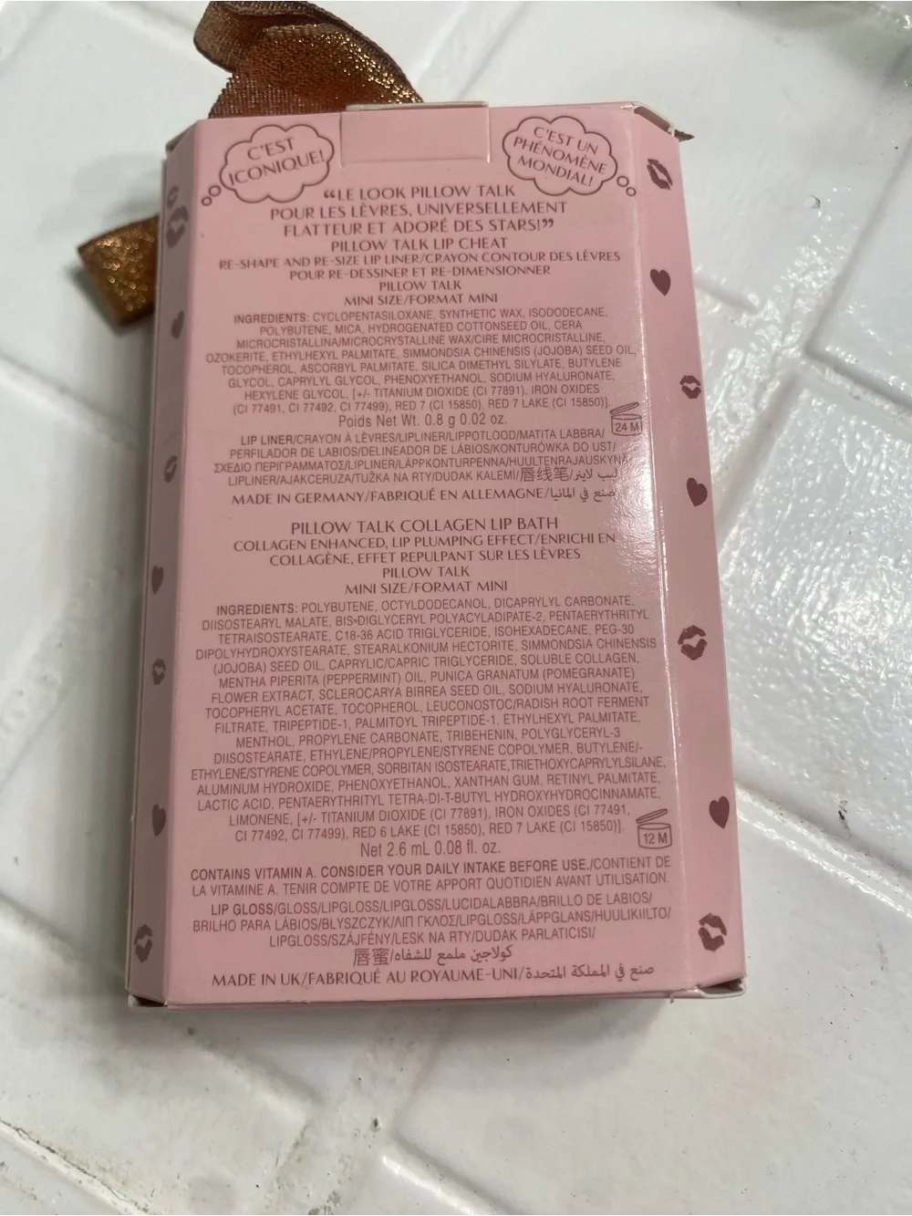 Charlotte Tilbury two piece